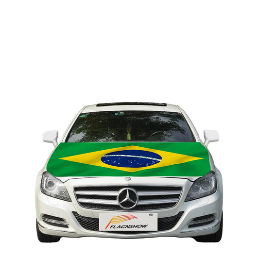Brasilien Motorhauben-Flagge