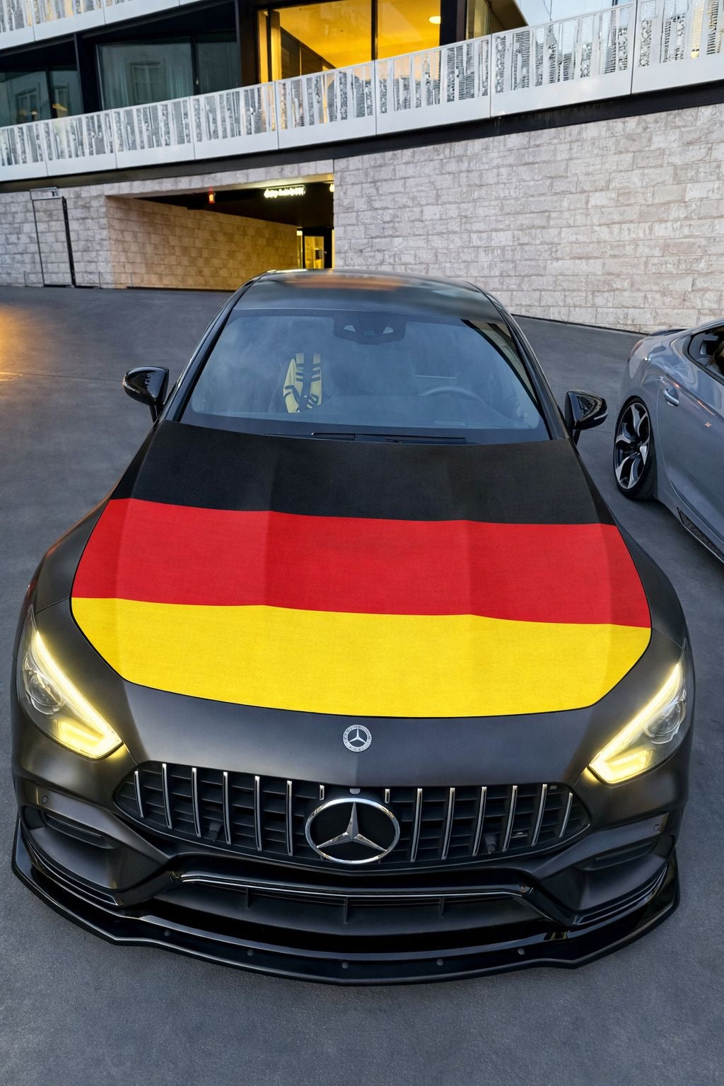 Deutschland Motorhauben-Flagge