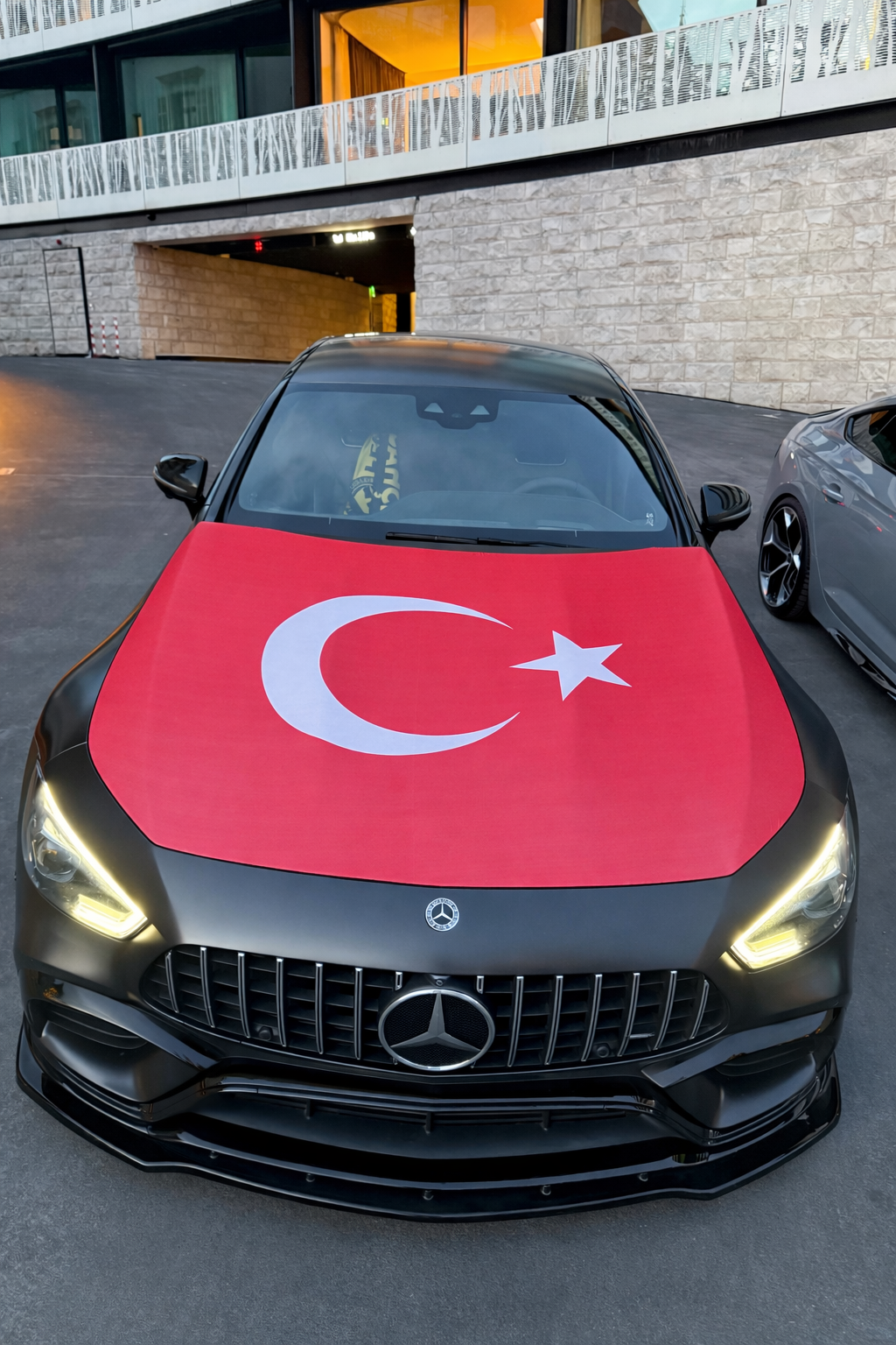 Türkei Motorhauben-Flagge